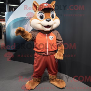 Rust Chipmunk mascot...