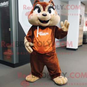 Rust Chipmunk mascot...