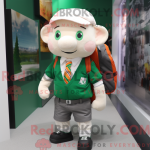 Irish Flag mascot costume...