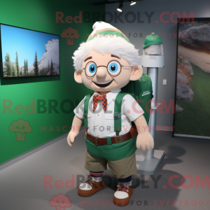 Irish Flag mascot costume...