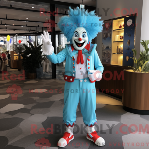 Sky Blue Clown...