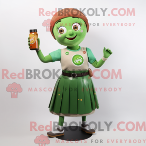 Rust Green Beer mascot...