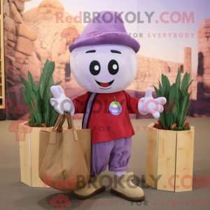 Lavender Cherry mascot...