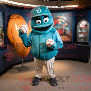 Teal Baseball Glove...