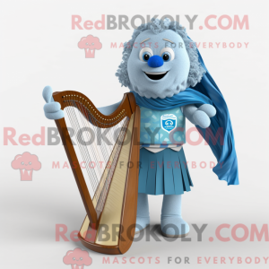 Himmelblå Celtic Harpe...