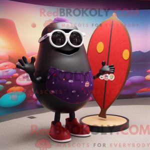 Rode aubergine...