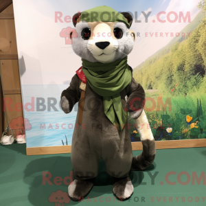 Oliven Ferret máscara de...