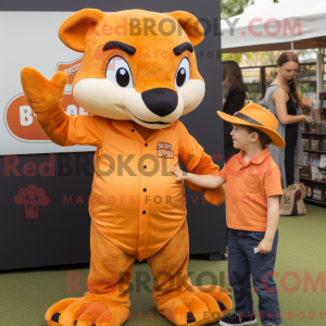 Orangefarbenes...