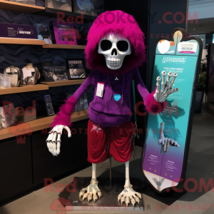Magenta Graveyard maskot...