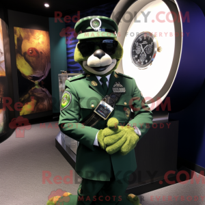 Costume de mascotte de Navy...