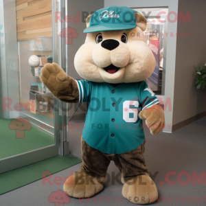 Disfraz de mascota Teal...