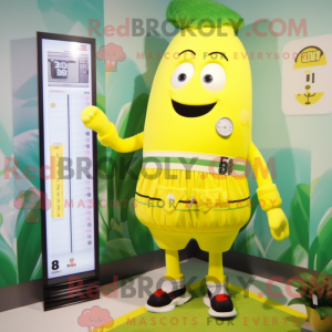 Yellow Celery mascot...