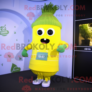 Yellow Celery mascot...
