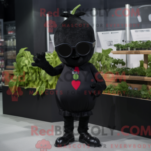 Black Beet-mascottekostuum...