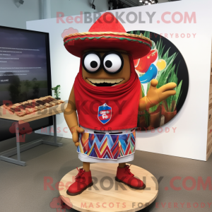 Rød Fajitas máscara de...