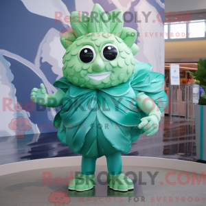 Silver Cabbage mascot...