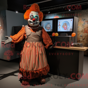 Rust Clown Maskottchen...