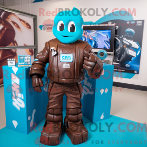Postava maskota Cyan...