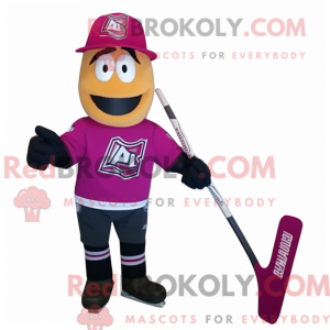 Magenta Ice Hockey Stick...