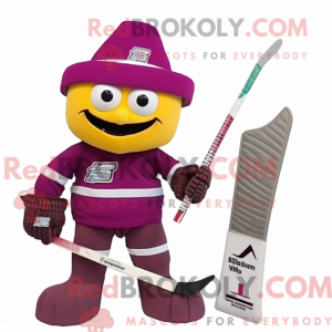 Magenta Ice Hockey Stick...