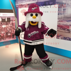 Magenta Ice Hockey Stick...