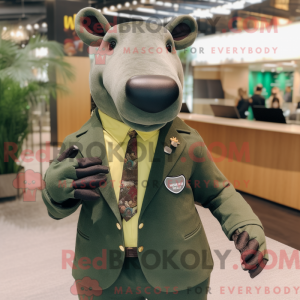 Maskottchenkostüm Olive...