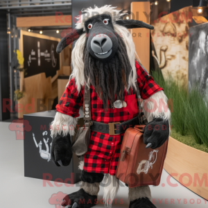 Black Boer Goat mascot...