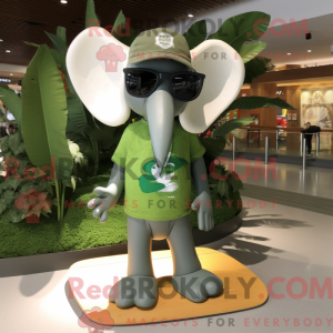 Olive Elephant mascot...
