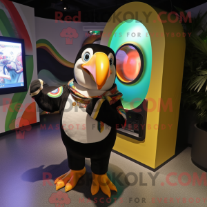 Tukan maskot kostume...
