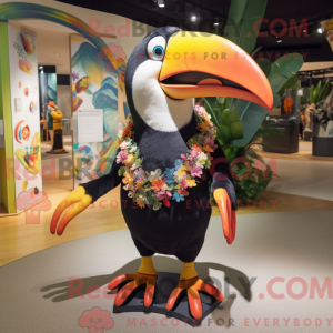 Figura de máscara de tucano...