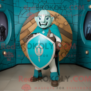 Turquoise Celtic Shield...