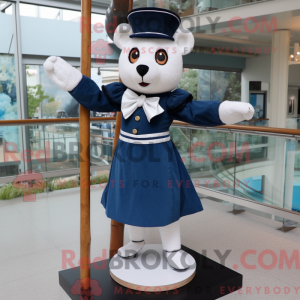 Navy Seiltänzer Maskottchen...