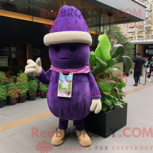 Purple Turnip mascot...