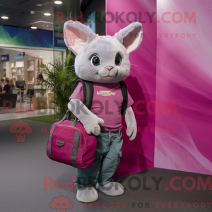 Magenta Chinchilla mascot...