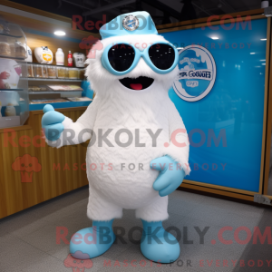 Is maskot kostume karakter...