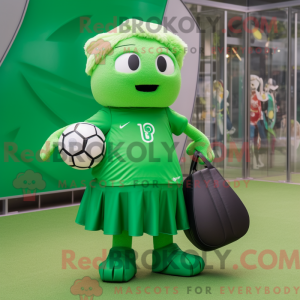 Personaggio mascotte Green...