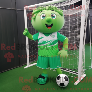 Green Soccer Goal...