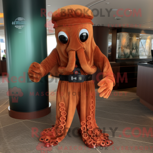 Rust Kraken maskot drakt...