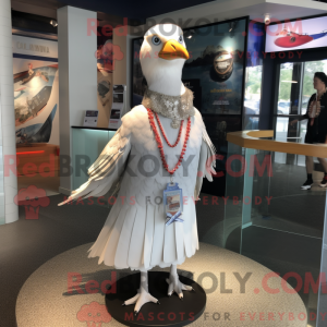 Silver Gull mascot costume...