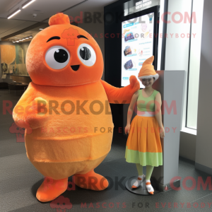 Maskottchenkostüm Orange...