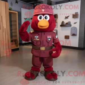 Maroon Air Force Soldier...