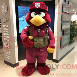 Maroon Air Force Soldier...