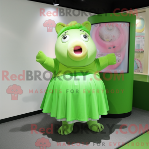 Figura de máscara de dragão...