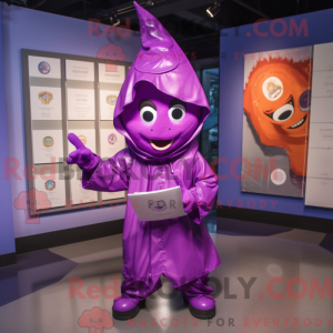 Personaggio mascotte Purple...