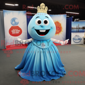Postava maskota Sky Blue...