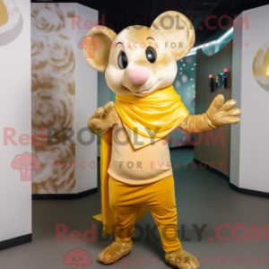 Maskotka Gold Mouse...