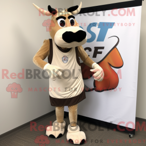 Tan Beef Stroganoff mascot...