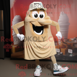 Tan Beef Stroganoff mascot...