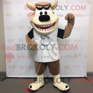 Tan Beef Stroganoff mascot...