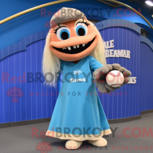 Tan Barracuda mascot...